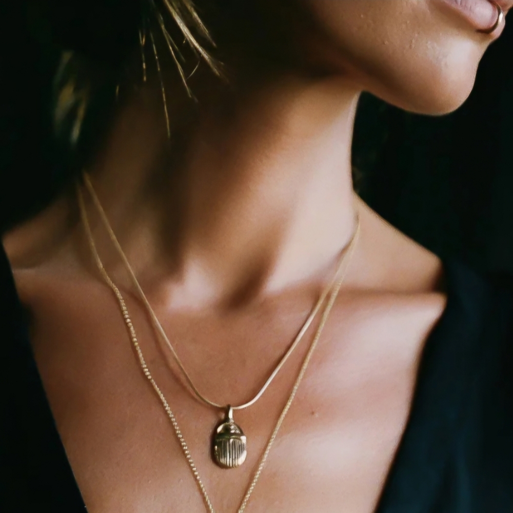 Catori Life Scarab Necklace